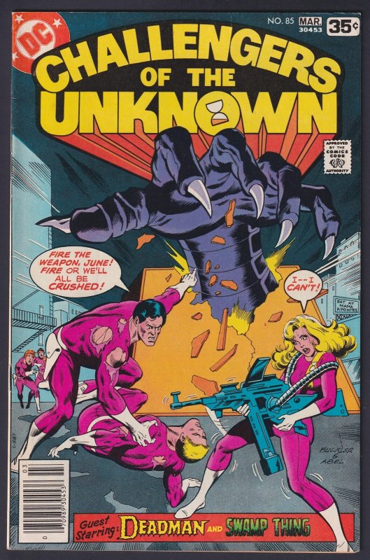 Challengers of the Unknown 85 (1978) VF- Bronze Age DC Comics