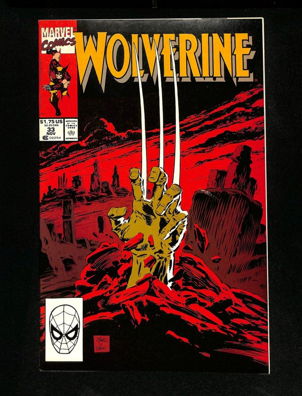 Wolverine (1988) #33