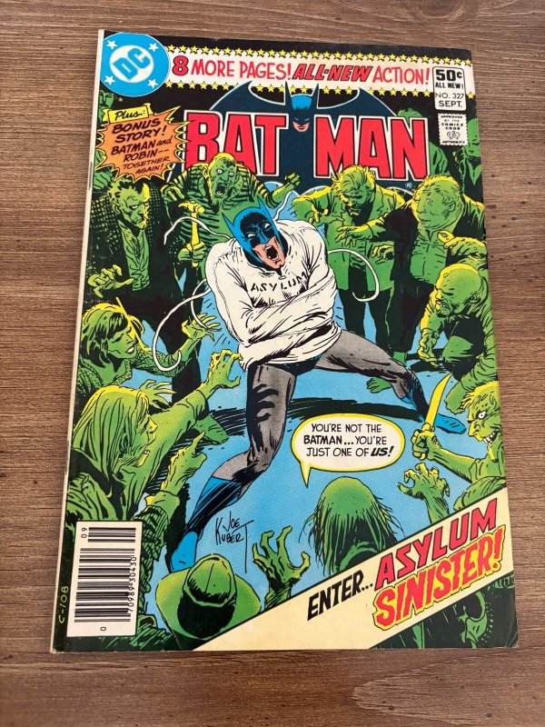 Batman # 327 FN/VF DC Comic Book Gotham Joker Robin Catwoman 22 J457