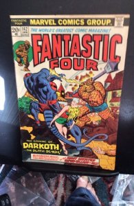 Fantastic Four #142 (1974) 1st Darkoth! Medusa key! High grade! VF/NM Wow