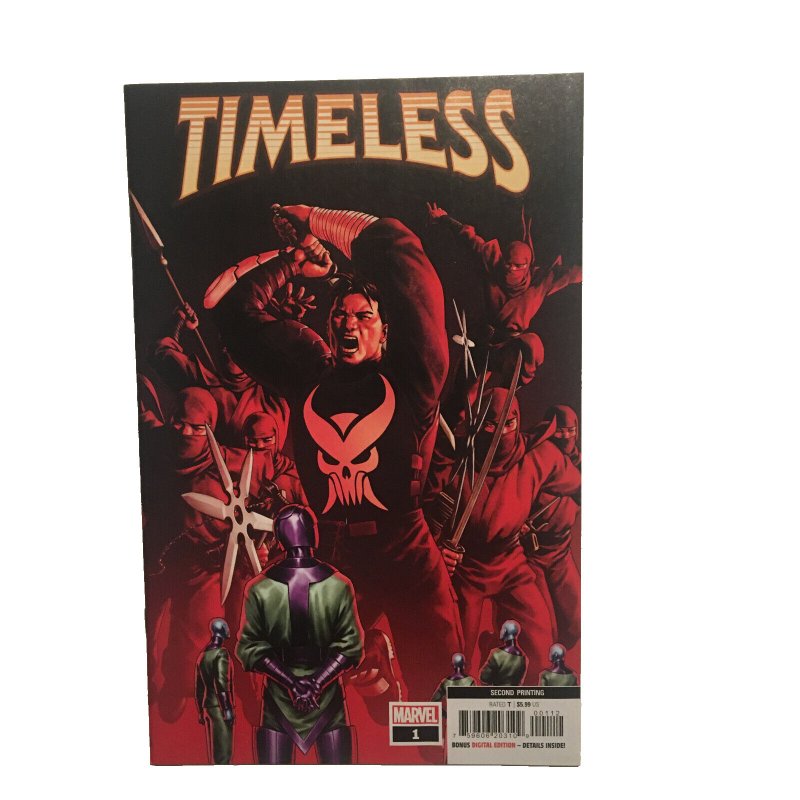 Timeless #1 2nd Printing Kang the Conqueror MacKay Key Future Events Previewed