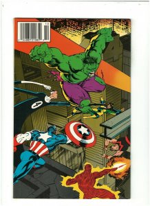 Alpha Flight #75 VF+ 8.5 Newsstand Marvel 1989 Spider-man, Wolverine & Avengers