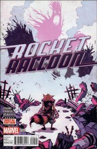Rocket Raccoon (2014) 9-A Skottie Young Cover VF/NM