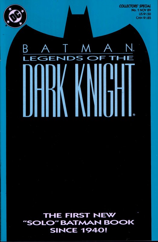 Batman - Legends of the Dark Knight - All Four Color Covers! - All NM Condition!