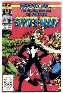 What If #4 comic book Venom possess Hulk-Marvel Comics. 1989