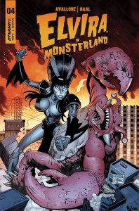 Elvira In Monsterland #4 Cover A Acosta Dynamite Entertainment 2023 EB91