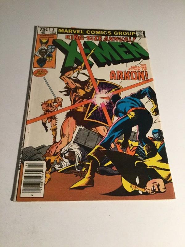 Uncanny X-Men Annual 3 Fn+ Fine+ 6.5 Marvel Comics