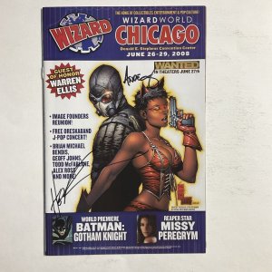 Wizard World Chicago 2008 Signed by Phil Hester & Ande Parks NM near mint
