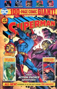 Superman Giant 3  2018 Wal-Mart  9.0 (our highest grade) 1st Tom King Up in Sky
