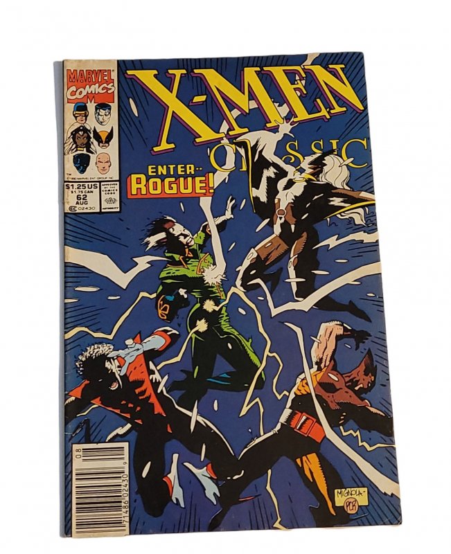 X-Men Classic #62 Newsstand Edition (1991)