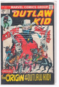 The Outlaw Kid #27 (1975) The Outlaw Kid