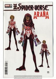 EDGE OF SPIDER-VERSE (2022 MARVEL) #1 VARIANT 1:10 RAMOS DESIGN NM G58158