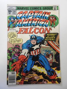 Captain America #214 (1977) GD/VG Condition rust on staples