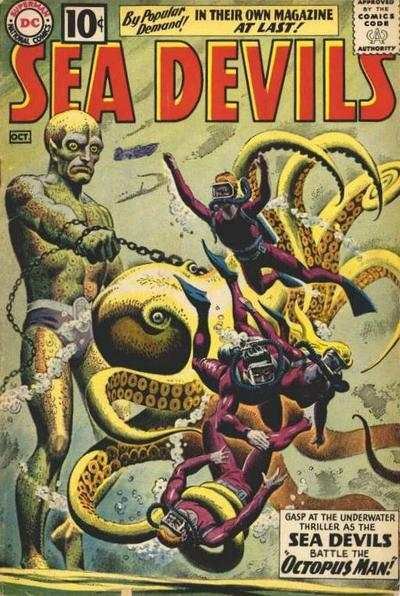 Sea Devils   #1, VG+ (Stock photo)