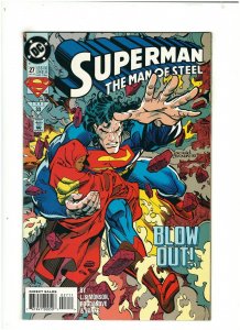 Superman Man of Steel #27 VF+ 8.5 DC Comics 1993   