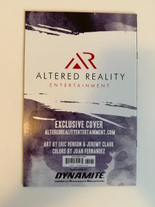 Gargoyles (2022 Dynamite) #1 Altered Reality Variant signed! no COA