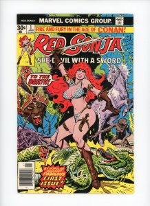 Red Sonja 1 (1976)  F/VF  Frank Thorne Art!