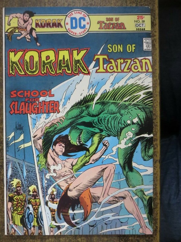 KORAK SON OF TARZAN 59 VG-F DC 10/1975 COMICS BOOK