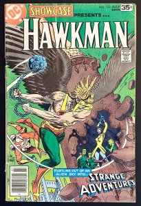 Showcase #102 Hawkman (1978) Newstand - 1/2 Cvr detached