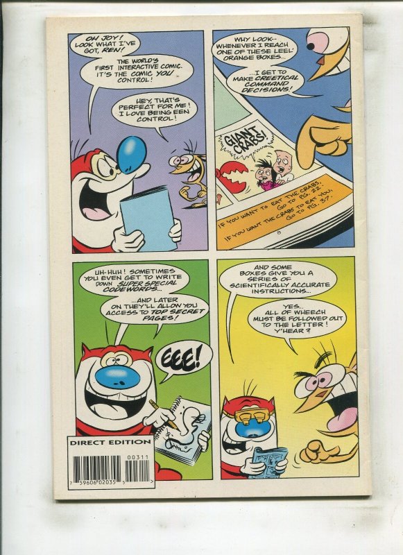 REN & STIMPY SHOW SPECIAL #3 (8.0) MASTERS OF TIME & SPACE!! 1994