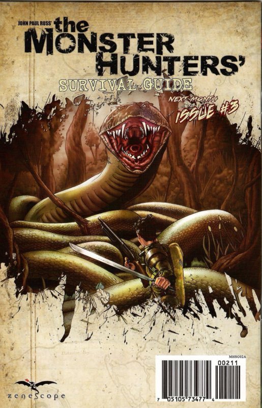 The Monster Hunters' Survival Guide #2 (2011) Cover A Volume 2: Cryptids