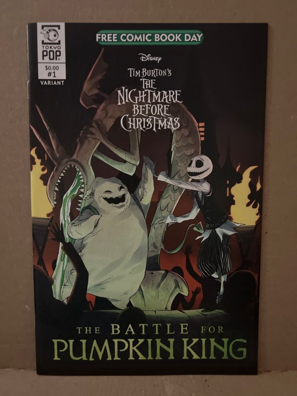 The Nightmare Before Christmas: The Battle For Pumpkin King Graphic Novel