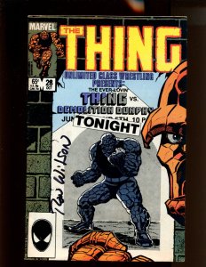 Thing #28 - SIGNED BY RON WILSON! (4.0) 1985