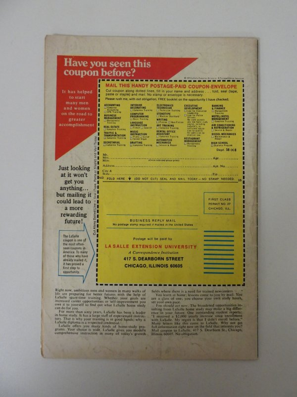 The Amazing Spider-Man #139 (1974) FR/GD condition MVS missing