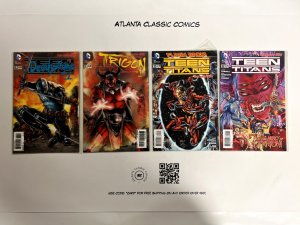 4 Teen Titans DC Comic Books# 22 23 23.1 23.2 Batman Superman Joker 55 JS11