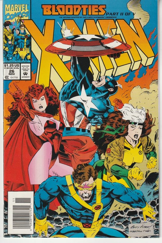 X-Men(vol. 2) # 26 Blood Ties Part II