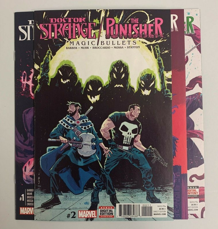 Doctor Strange/The Punisher Magic Bullets #1-4 (Marvel 2016) John Barber (9.0) 