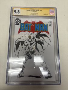 Batman Facsimile Edition (2023) # 357 (CGC 9.8 SS) Signed & Sketch tim Vigil