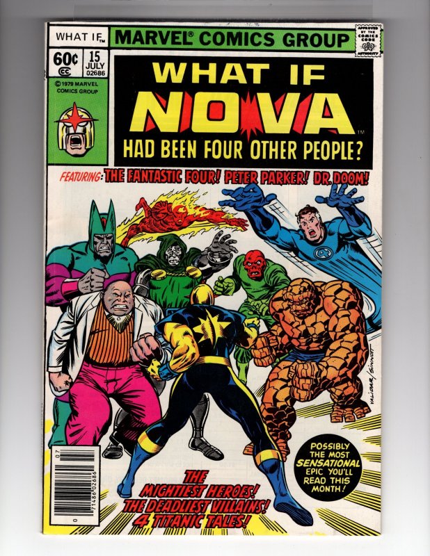 What If? #154 (1979) NOVA Had been Four Other People?    / HCA1