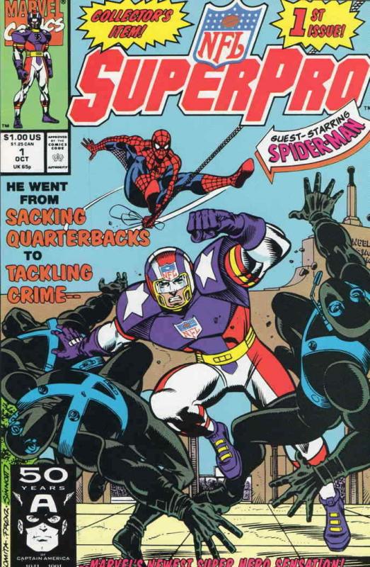 NFL Superpro #1 VF/NM; Marvel | save on shipping - details inside