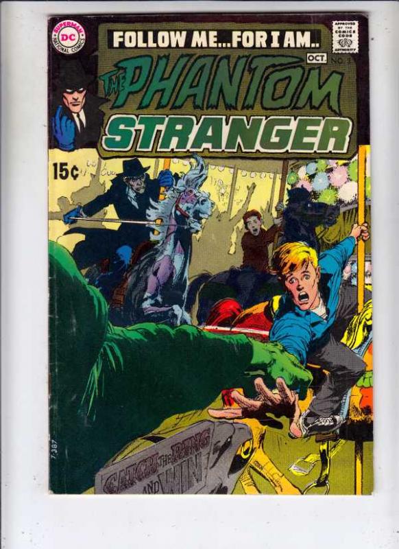 Phantom Stranger, The #3 (Oct-69) FN/VF+ High-Grade The Phantom Stranger