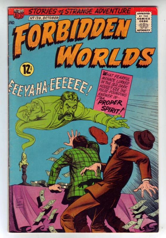 Forbidden Worlds #139 (Oct-66) VF- High-Grade Magicman