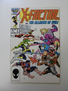 X-Factor #5 (1986) 1st cameo appearance of Apocalypse FN/VF condition