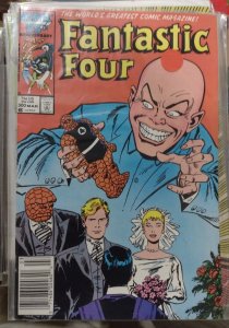 Fantastic Four  # 300  1987 MARVEL   johnny   alicia  wedding  newstand variant