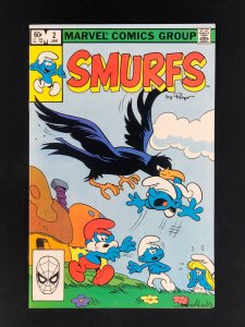 Marvel Comics Smurfs #2 (1982) VF/NM By Peyo