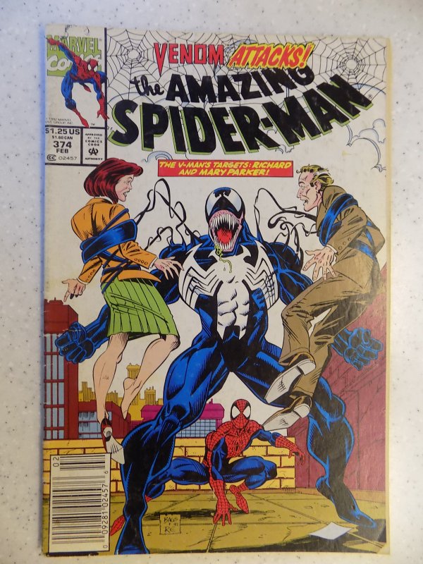 AMAZING SPIDER-MAN # 374 MARVEL ACTION ADVENTURE 