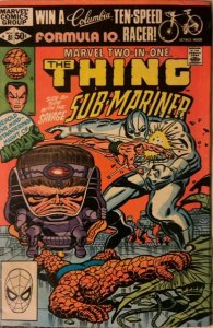 Marvel Two-in-One #81 (1981) Namor the Sub-Mariner 
