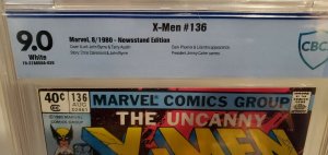 UNCANNY X-MEN #136 - CBCS 9.0 GRADE - VF/NM WHITE PAGES - NEWSSTAND