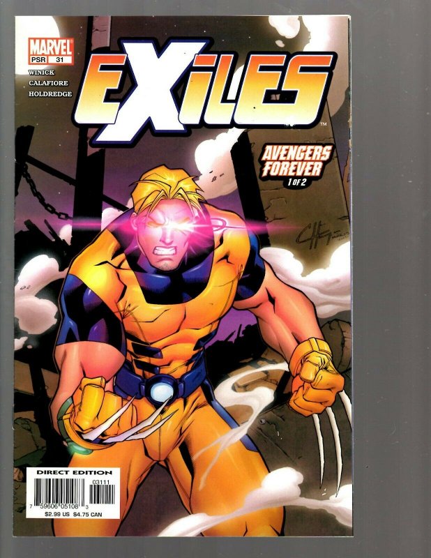 12 Marvel Comics Exiles #14 30 31 32 33 43 44 50 51 52 53 54 EK22 
