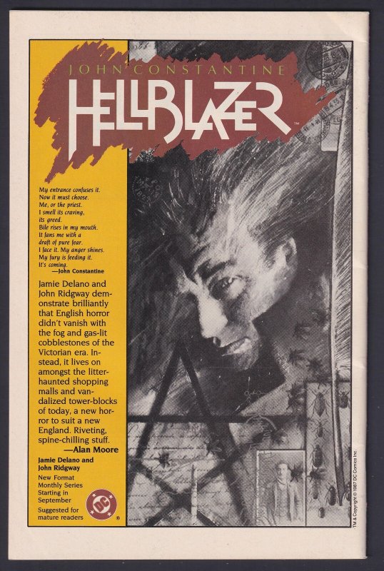 The Shadow Annual 1 (1987) NM- 9.2 Copper Age DC Comics