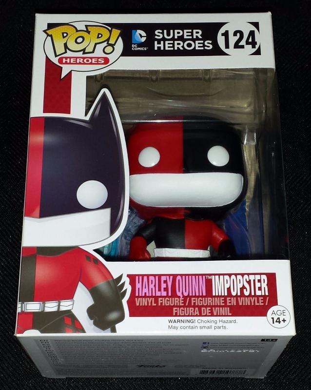 Batman as Harley Quinn ImPOPster Funko Vinyl Figure #124 (DC Super Heroes) New!