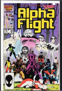 Alpha Flight #33 (1986) Alpha Flight [Key Issue]