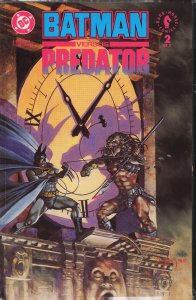 Batman versus Predator [Regular] #2 Variant Cover (1992) Predator