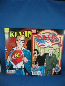 2 ISSUES ARCHIE KEVIN KELLER 2 NM 2011 REGULAR AND VARIANT LGBTQ