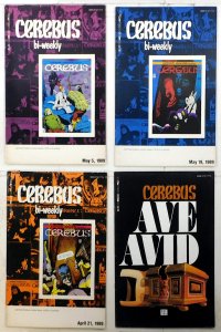 Cerebus Lot 4 #101, Bi-Weekly 11, 12, 13 1989 Aardvark-Vanaheim Reprint Comics