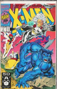 X-Men #1 Storm and Beast Cover (1991) X-Men [Key Issue]